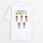 3363AFR1 la bande a papy version des petits enfants en bonhommes allumettes avec visages t shirt papy personnalise