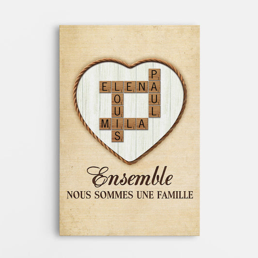 3369CFR1 ensemble nous formons une famille avec mots croises toile famille personnalisable_4baf2247 7347 4955 b309 70beb9c8d9da