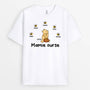 3394AFR1 mamie ourse miel et les abeilles tee shirt personnalise mamie