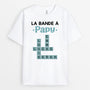 3402AFR1 t shirt personnalise_ homme la bande a papa mots croises 3402a5m5b