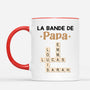 3402MFR2 la bande a mamie avec mots croises bleus mug mamie personnalise