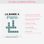 3402RFR5 plaque en acrylique personnalisee la bande a papy cadeau mots croises 3402r8q5b