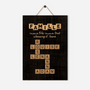 3446QFR1 plaque en bois personnalisee famille famille beaucoup damour avec mots croises 3446qkt5i