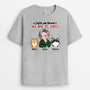3448AFR2 juste une fille qui aime ses chats mignons tee shirt personnalise chat