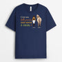 3479AFR2 c_est une belle journee pour monter a cheval t shirt pour femme personnalise humour