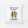 3480PFR1 coussin personnalise une femme sage et son cheval 3480p5q7u