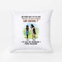 3480PFR2 coussin personnalise une femme sage et son cheval 3480p5q7u