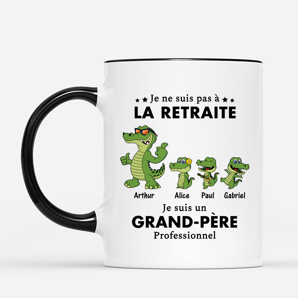 3488MFR2 mug personnalise papy crocodile professionnel 3488m6m8b
