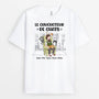 3502AFR1 le chuchoteur de chats tee shirt avec des chats