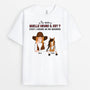 3507AFR1 cest lheure de nourrir les chevaux t shirt femme personnalise