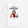 3520AFR1 pyjama officiel pour noel version femme tee shirt chat personnalise