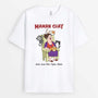 3557AFR1 maman papa chat hilarant tee shirt personnalise chat