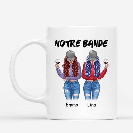 3624MFR1 notre bande stylee mug meilleures amie personnalise