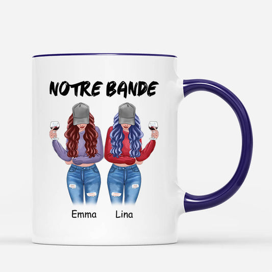 3624MFR2 notre bande stylee mug meilleures amie personnalise