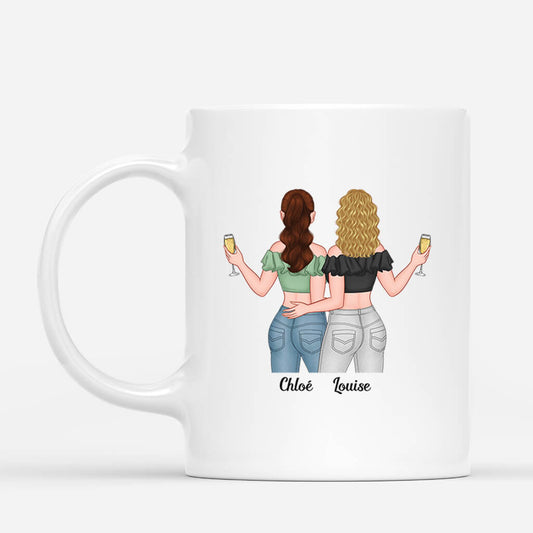 3642MFR2 lamitie est le plus precieux des tresors mug personnalisable pour meilleure amie