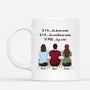 3643MFR1 et il y a toi version simple mug original pour amis