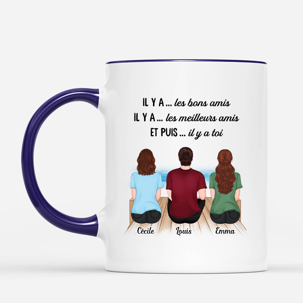 3643MFR2 et il y a toi version simple mug original pour amis