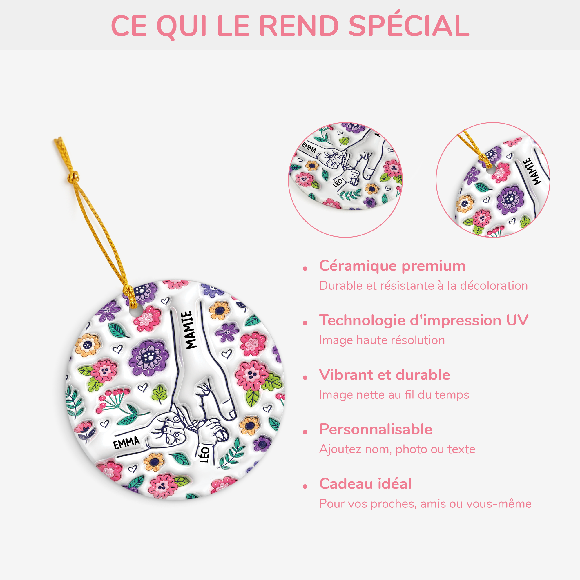 3644OFR4 ornement ceramique personnalise pour mamie avec jolies fleurs 3d 3644o8t5a_bad05d7c e7c6 44ae 8ed2 5142a7fd9d78