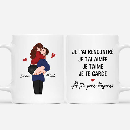 3651MFR1 a toi pour toujours mug personnalise couple