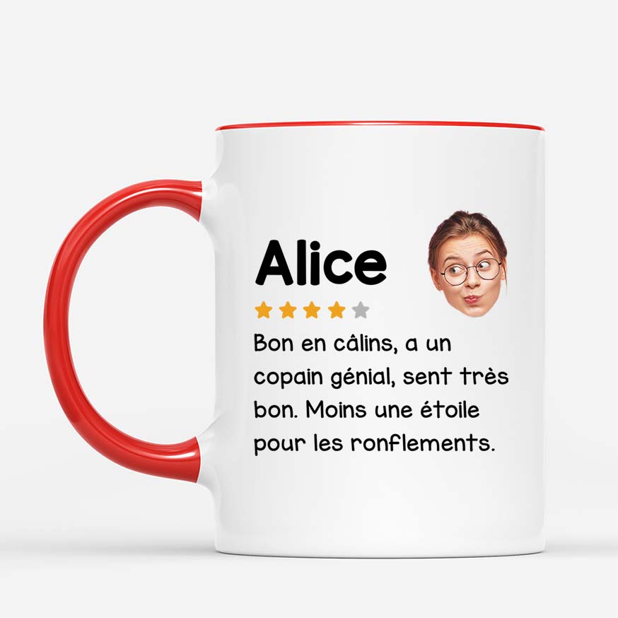 3655MFR2 avis sur mon petit copain ma petite copaine version humoristique mug couple personnalise