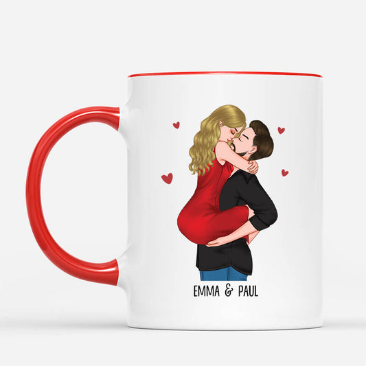 3660MFR2 tu es mon petit monde parfait mug personnalise couple