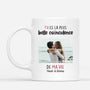 3662MFR1 tu es la plus belle coincidence de ma vie avec photo mug personnalise pour couple