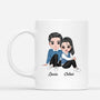 3666MFR2 cheri plus que parfait mug sur mesure pour couple