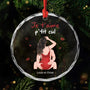 3671OFR1 ornement noel en verre personnalise couple je taime mon cheri 3671o6t5g