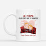 3672MFR1 je taime plus fort que tu ronfles tasse couple personnalisee