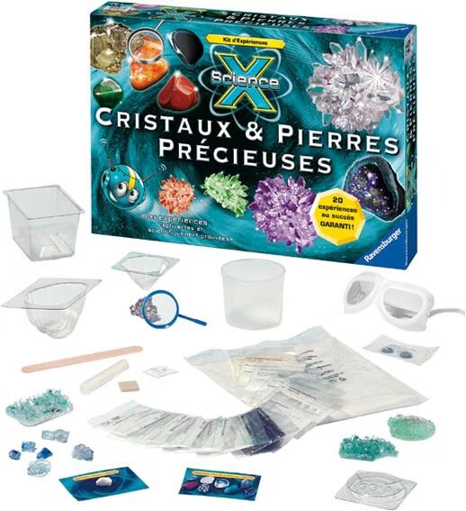 Ravensburger Science X — Kit « Cristaux magiques »