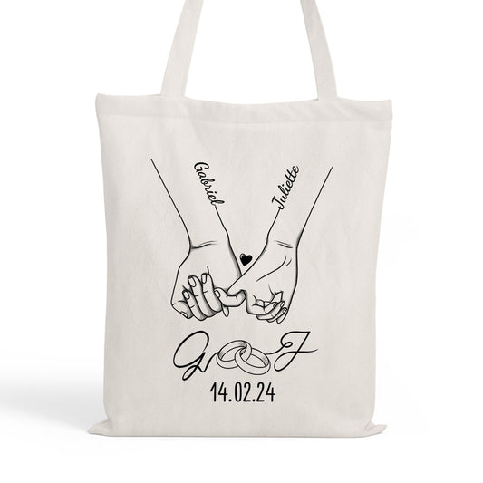 3705BFR1 tote bag personnalise couple cadeau anniversaire ensemble 3705bsf0g