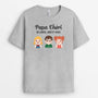 3777AFR2 papy cheri des petits enfants  tee shirt personnalise papy 3777A