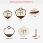 3790QFR3 plaque en bois personnalisee mamie coeur avec mots croises 3790q5l5a