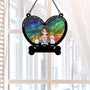 3811UFR2 attrape soleil personnalise une fille et son chien 3811u3e8c