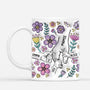 3822MFR1 _effet dimpression 3d_ mug personnalise grand mere mamie fleur violette 3822M6M5A