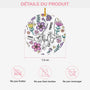 3822OFR3 ornement ceramique personnalise mamie tenant les mains avec fleurs 3822o6o5a