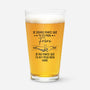 3825IFR1 verre a biere personnalise je souris parce que tu es mon frere 3825i6m5e