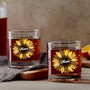 3827IFR1 verre a whisky personnalise femme  dessin fleur tournesol_  maman et mamie 3827I5E3A