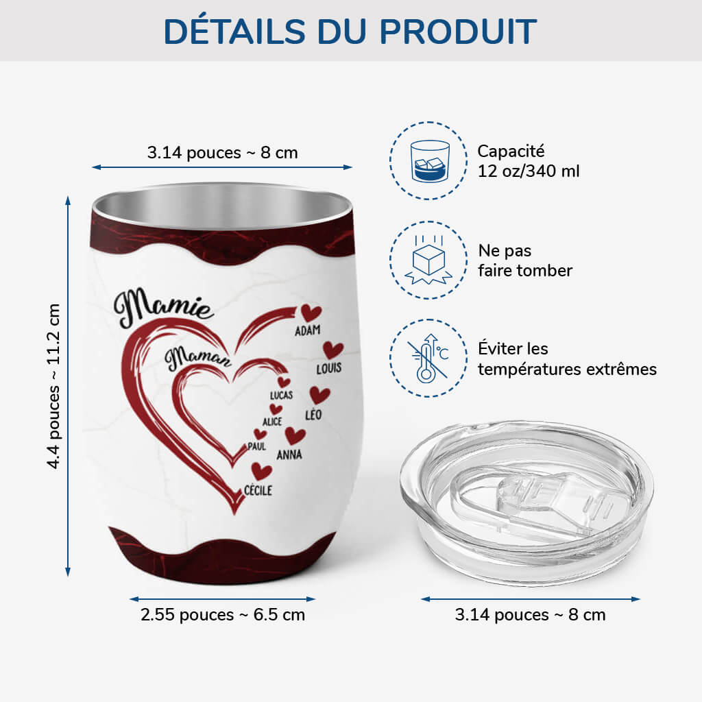 3831TFR3  verre a vin isotherme personnalise maman mamie coeurs rouges_ 3831T5H7A