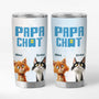 3833TFR1 gobelet a vin personnalise 591 ml maman chat papa chat 3d design cartoon 3833T5I5D