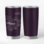 3841TFR1 gobelet personnalise 591 ml mamie coeur violet mug thermos 3841T5E3A