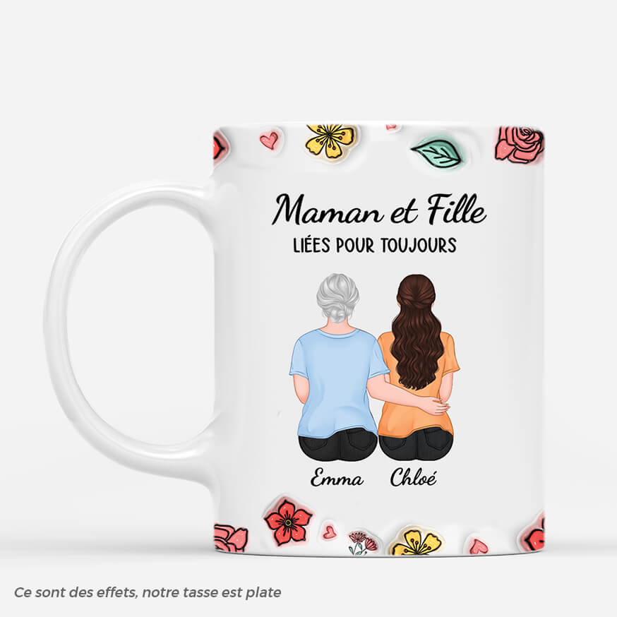 3844MFR1 _effet dimpression 3d_ mug maman personnalise dessin maman et sa fille_ 3844M_7c443533 4c5a 4772 8555 cbe20612d479