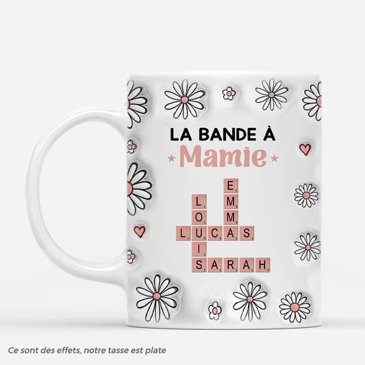 3848MFR1 mug personnalise mamie la bande a mamie fleurs et mots croises 3848M5T5A