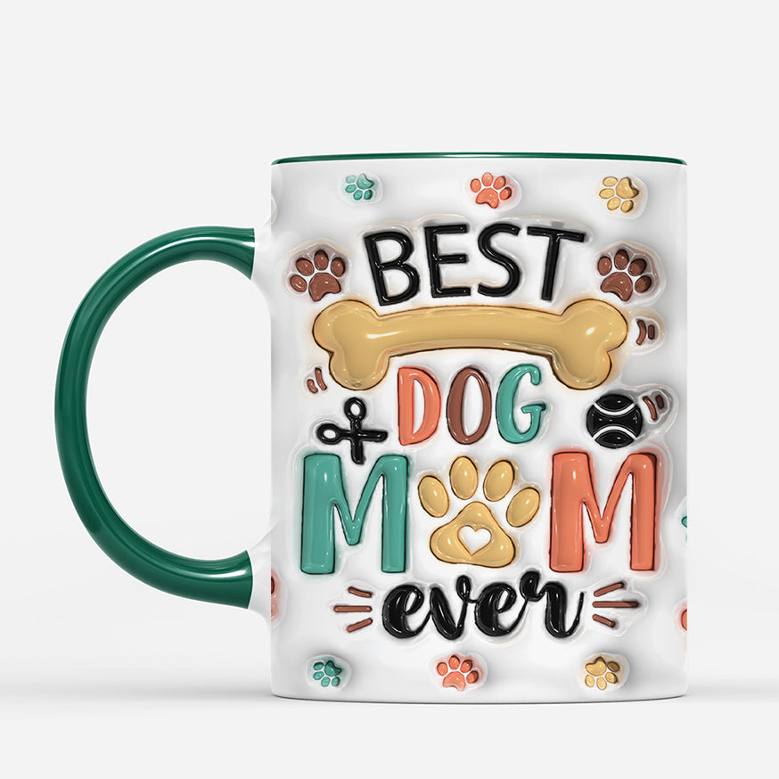 3861MFR2 effet dimpression 3d mug chien personnalisable la meilleure maman 3861MTL8C Copy