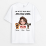 3903AFR1 t shirt chien personnalise la vie est plus belle design cartoon 3903a5n0c_4e7f9ac7 a5ab 44cc a6b6 c40a0ee220c9