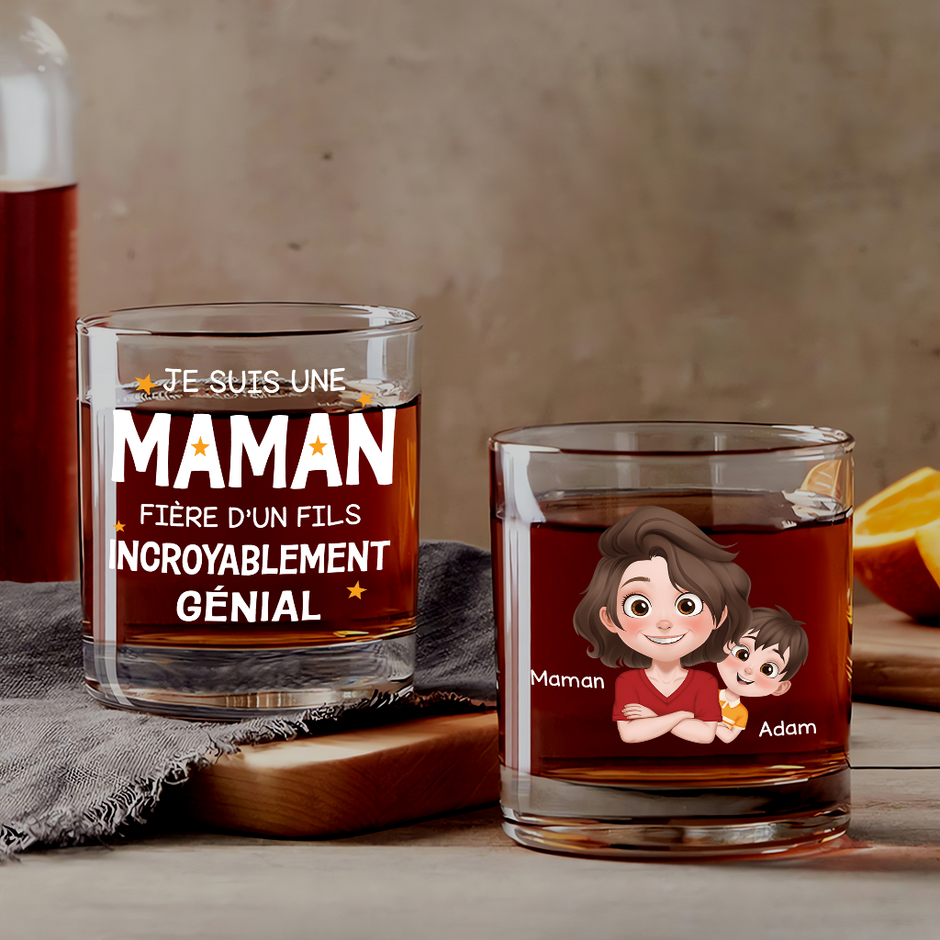 Set De Verres à Whisky Personnalisés – Cadeau De Mariage Pour Le Meilleur Homme, Gravé Laser
