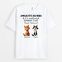 3969AFR1 t shirt personnalise joyeuse fete des peres au meilleur papa chat version clair 3969a8t5d
