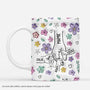 3975MFR1 effet dimpression 3d mug mamie personnalise fleur douce 3975M9I5A