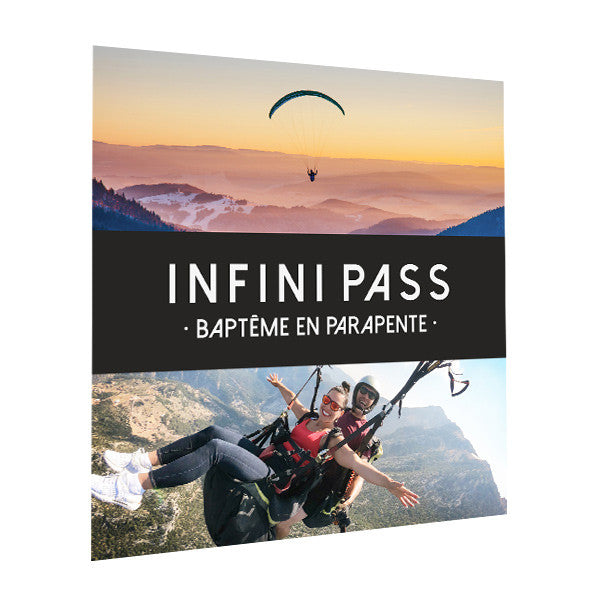 Bon cadeau “Infini Pass Baptême parapente” (Cap Adrénaline)