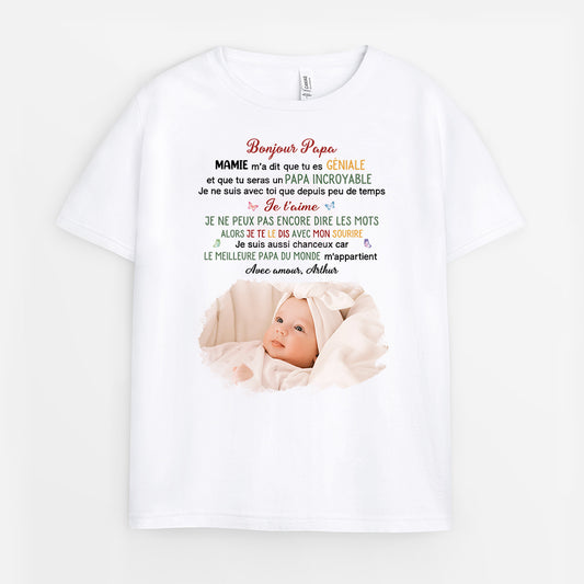 4055AFR2 t shirt enfant personnalise bonjour maman avec photo 4055a8l5a_e978d23e a6a6 415a b7ca 59eb417f784c